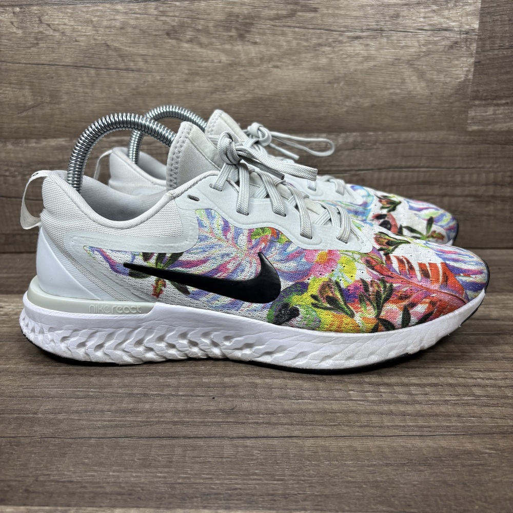 Nike Odyssey React GPX Gray Pink Purple Womens Size 9 AV3521-001 Running Shoes - Picture 1 of 9